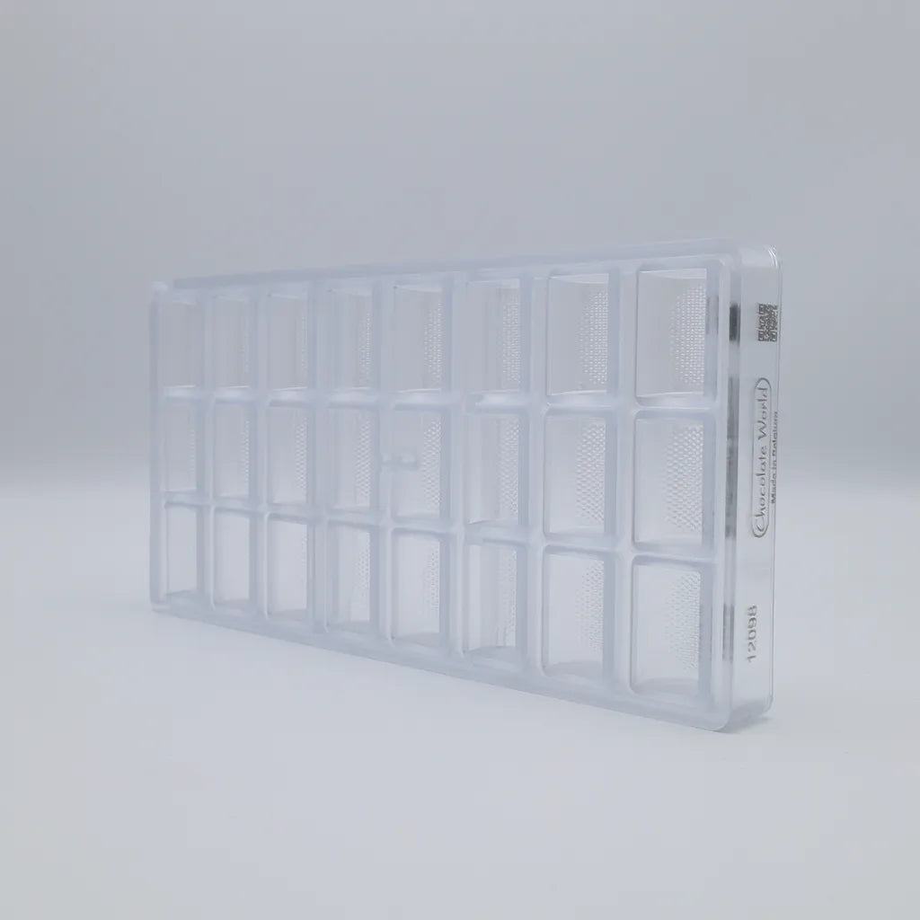 Chocolate World RM12098 / 11.8 g / 24 Cavities Polycarbonate Mould - Mangharam Chocolate Solutions
