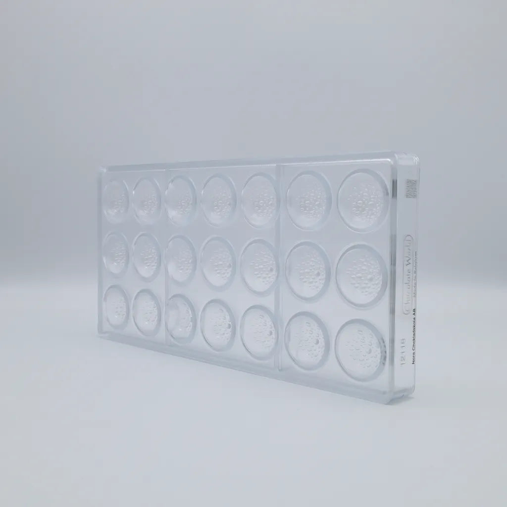 Chocolate World RM12116 / 8.4 g / 21 Cavities Polycarbonate Mould