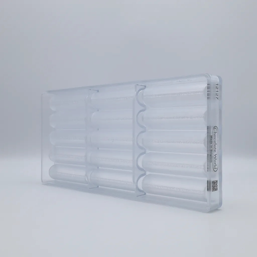 Chocolate World RM12127 / 22 g / 15 Cavities Polycarbonate Mould