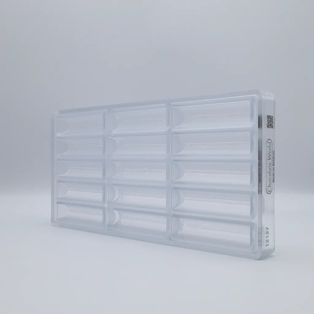 Chocolate World RM12127 / 22 g / 15 Cavities Polycarbonate Mould
