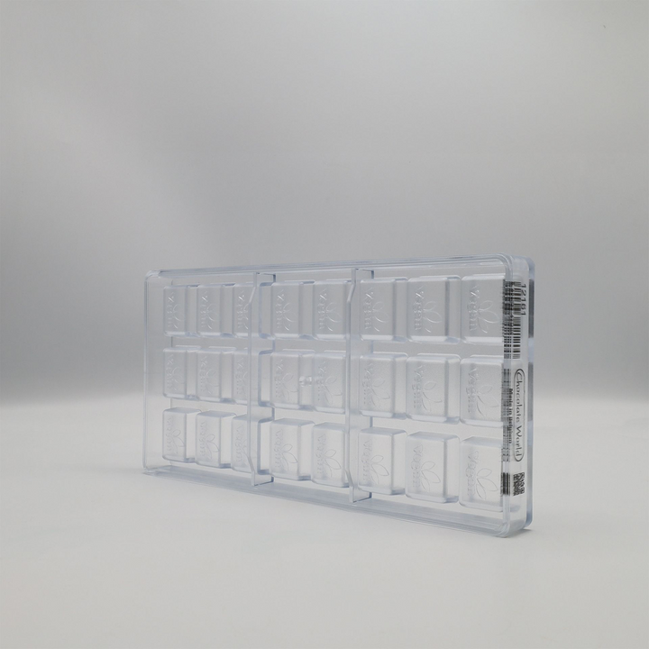 Chocolate World RM12161 / 10 g / 24 Cavities Polycarbonate Mould - Mangharam Chocolate Solutions
