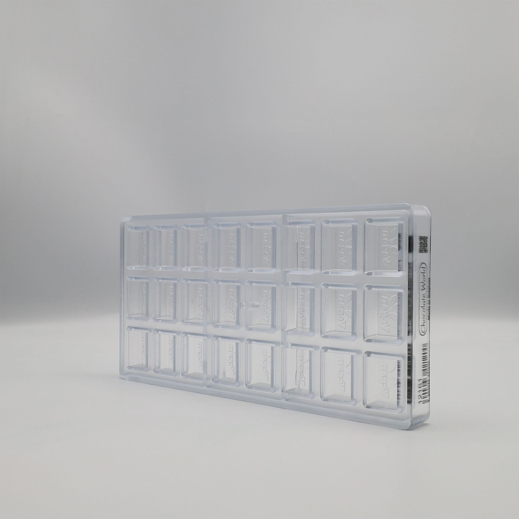 Chocolate World RM12161 / 10 g / 24 Cavities Polycarbonate Mould - Mangharam Chocolate Solutions