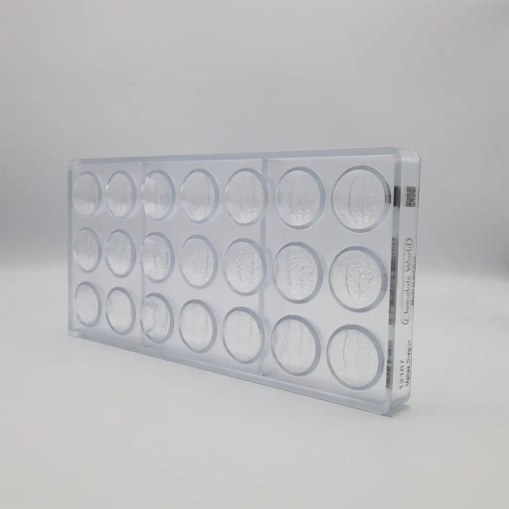 Chocolate World RM12167 / 10 g / 21 Cavities Polycarbonate Mould