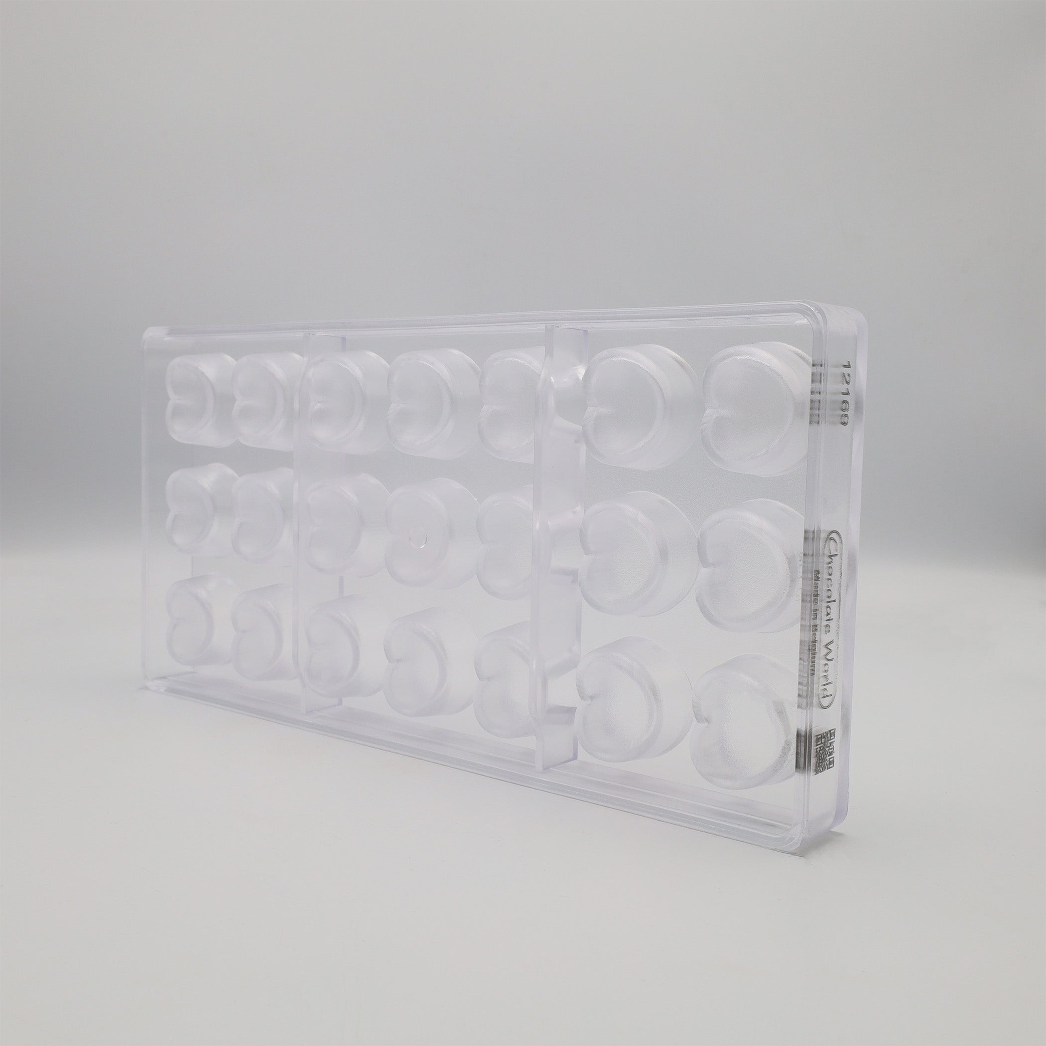Chocolate World RM12169 / 11 g / 21 Cavities Polycarbonate Mould - Mangharam Chocolate Solutions