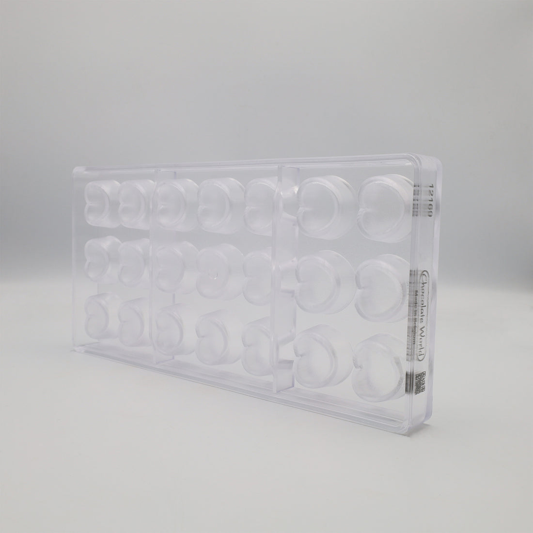 Chocolate World RM12169 / 11 g / 21 Cavities Polycarbonate Mould - Mangharam Chocolate Solutions