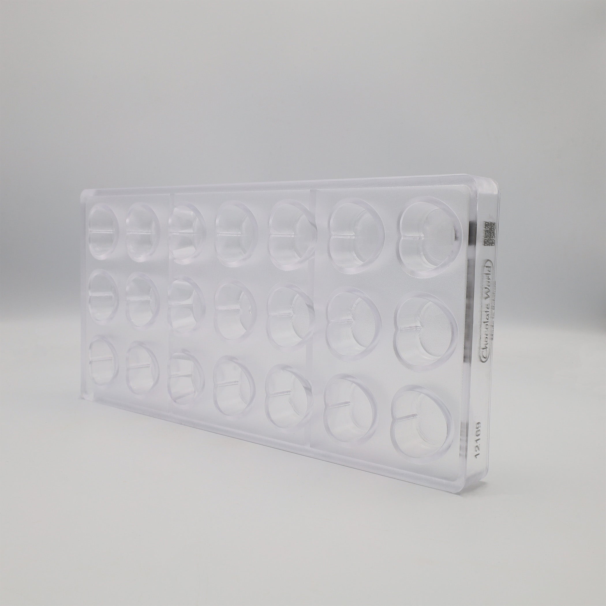 Chocolate World RM12169 / 11 g / 21 Cavities Polycarbonate Mould - Mangharam Chocolate Solutions