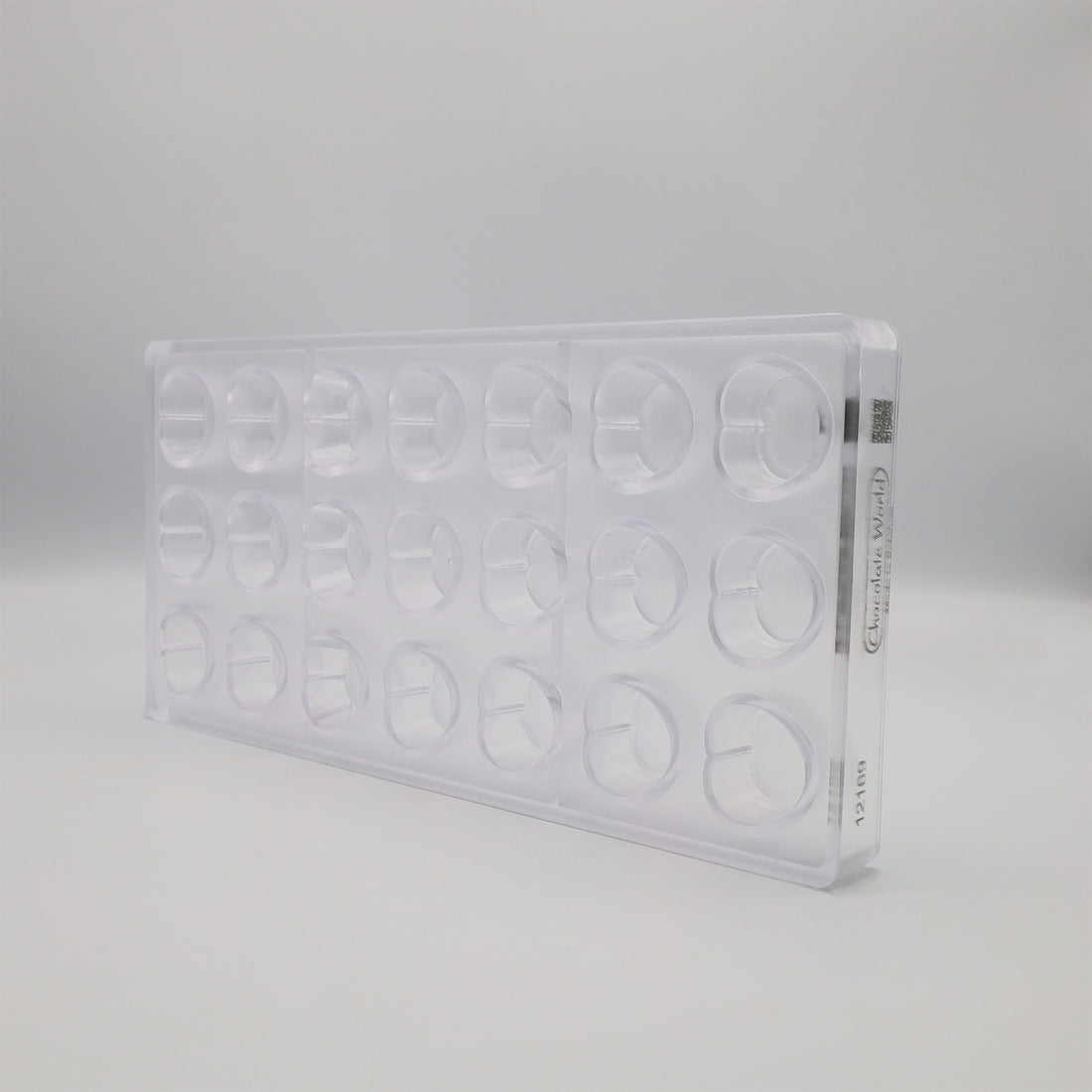 Chocolate World RM12169 / 11 g / 21 Cavities Polycarbonate Mould - Mangharam Chocolate Solutions