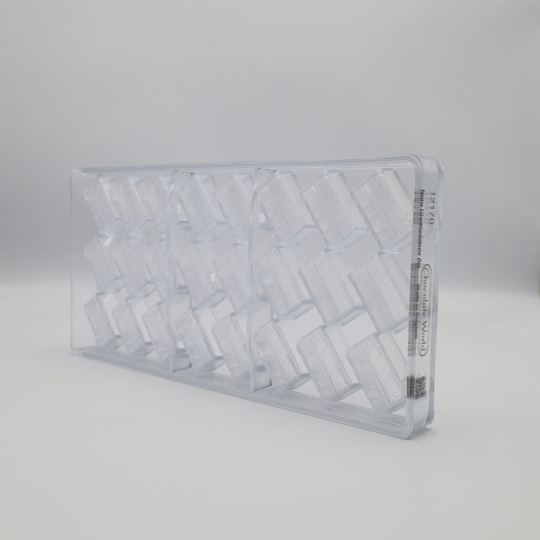 Chocolate World RM12170 / 11 g / 24 Cavities Polycarbonate Mould - Mangharam Chocolate Solutions