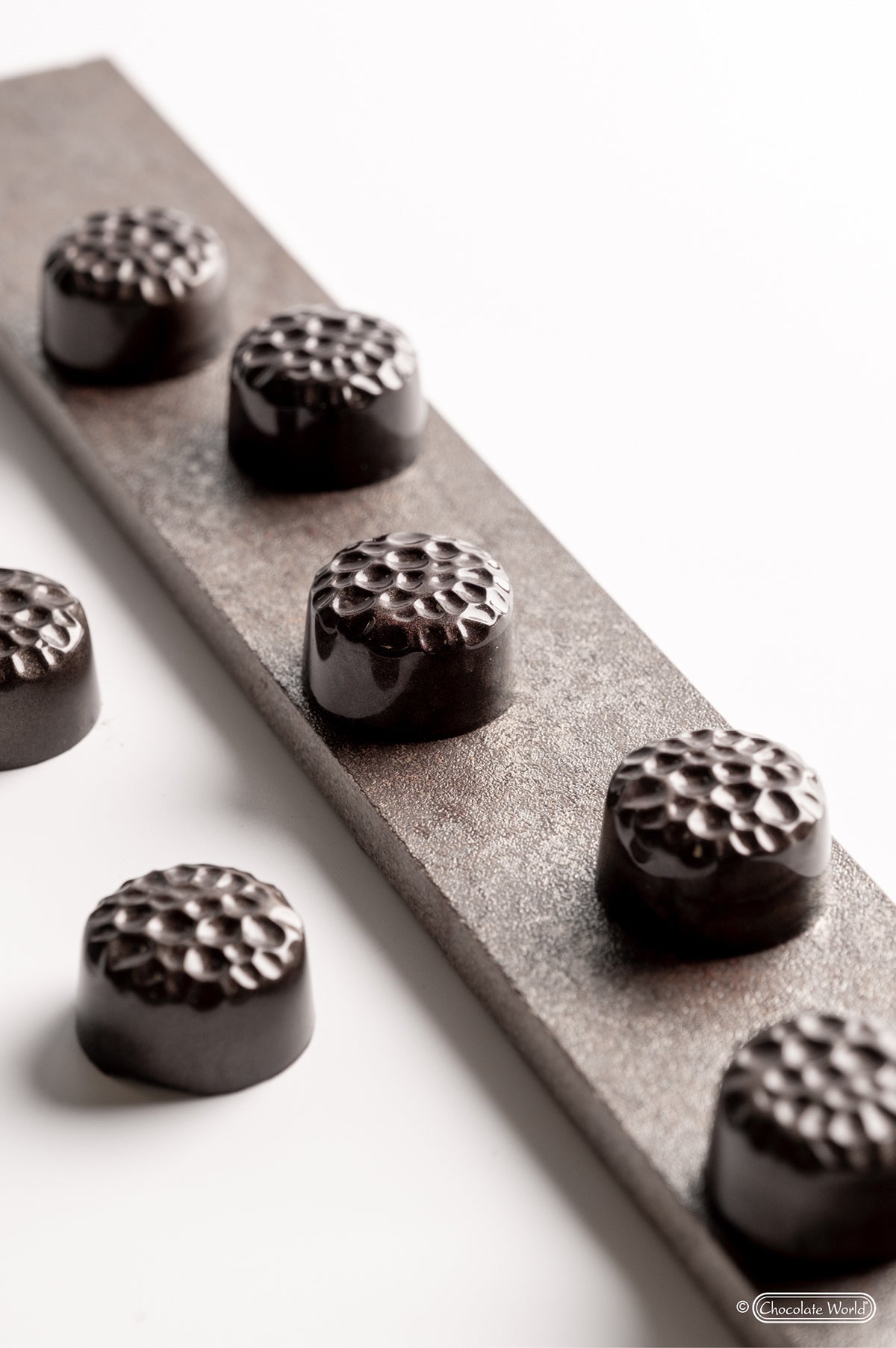 Chocolate World RM12172 / 12.5 g / 21 Cavities Polycarbonate Mould - Mangharam Chocolate Solutions