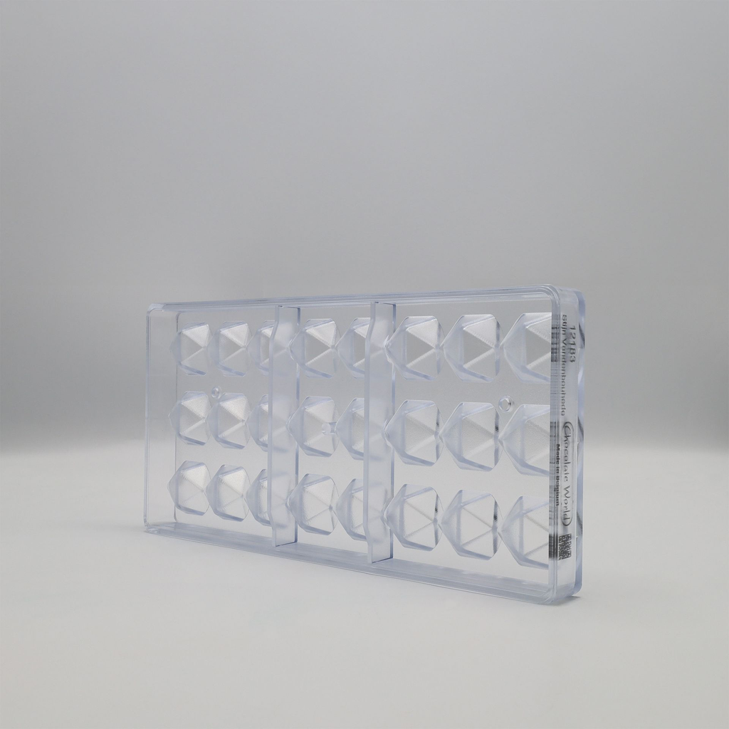 Chocolate World RM12183 / 7 g / 24 Cavities Polycarbonate Mould