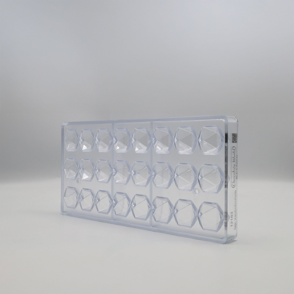 Chocolate World RM12183 / 7 g / 24 Cavities Polycarbonate Mould
