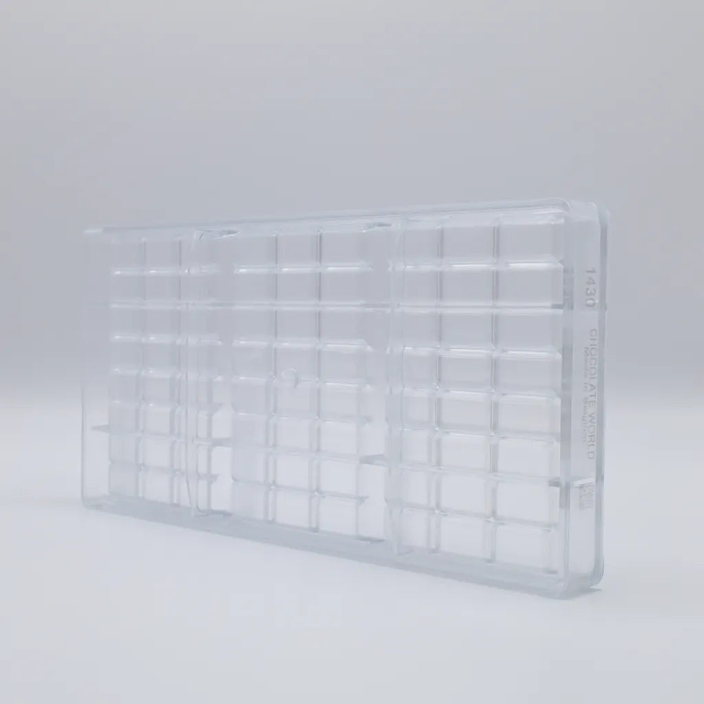 Chocolate World RM1430 / 138 g / 3 Cavities Polycarbonate Mould