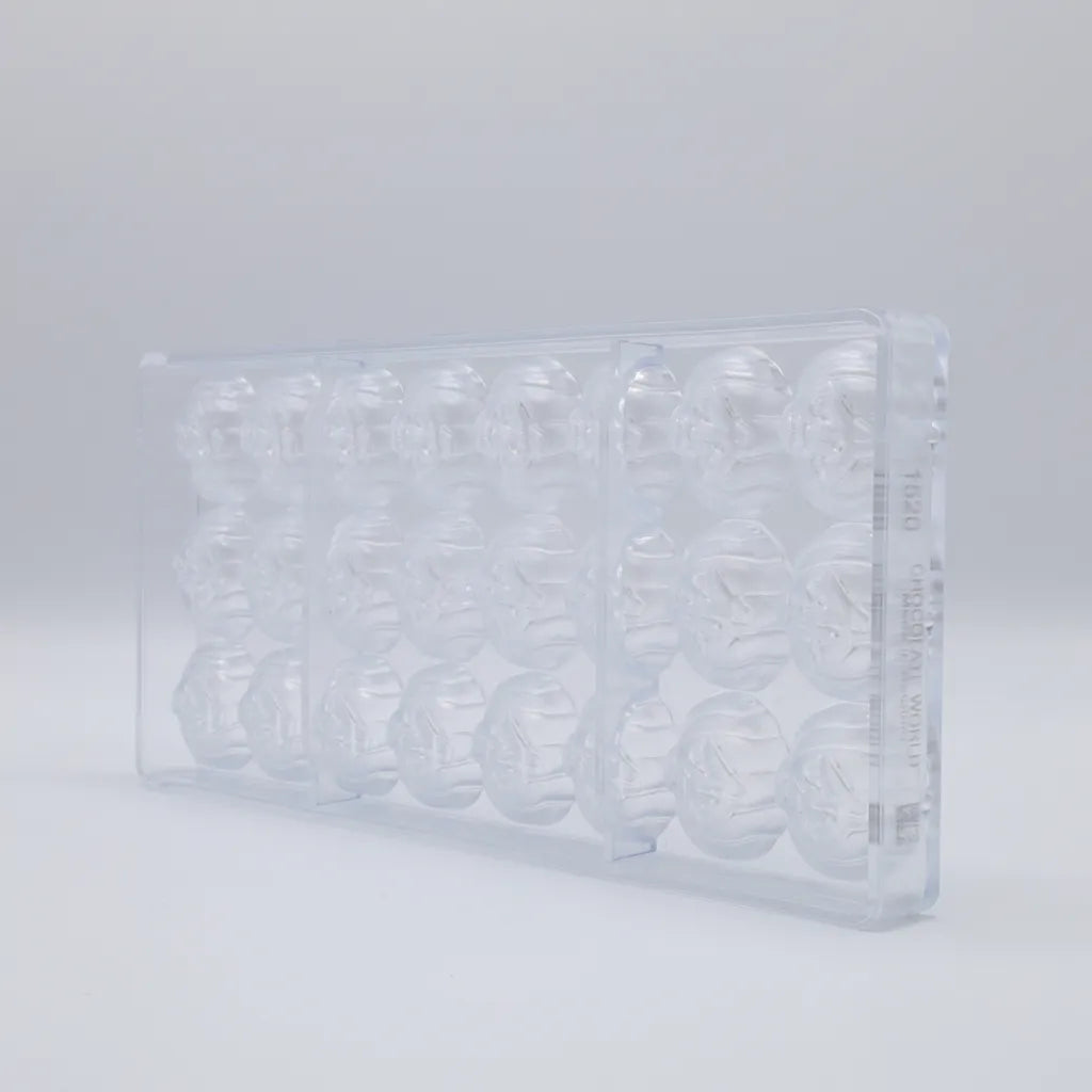 Chocolate World RM1520 / 12 gr / 24 cavities Polycarbonate Mould - Mangharam Chocolate Solutions
