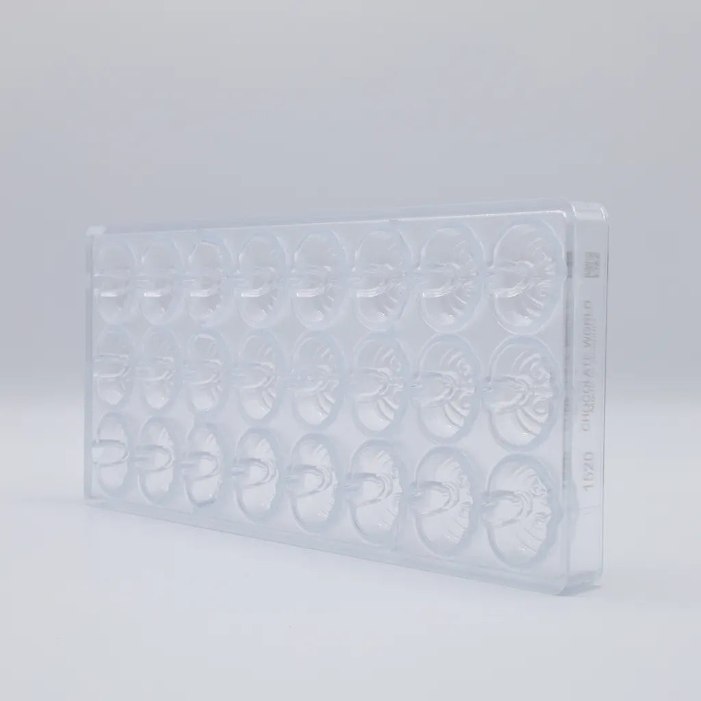 Chocolate World RM1520 / 12 gr / 24 cavities Polycarbonate Mould - Mangharam Chocolate Solutions