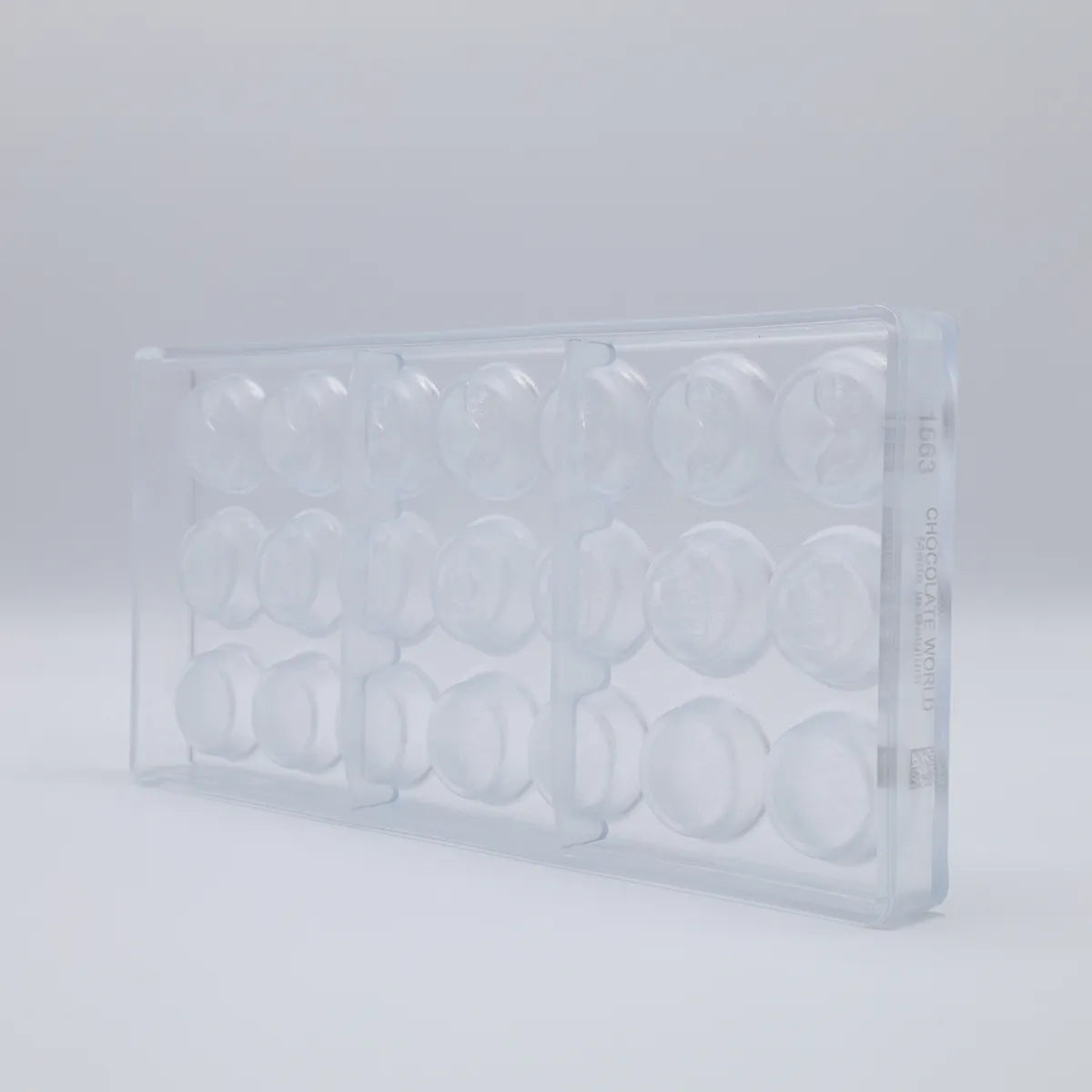 Chocolate World RM1563 / 9 g / 21 Cavities Polycarbonate Mould - Mangharam Chocolate Solutions