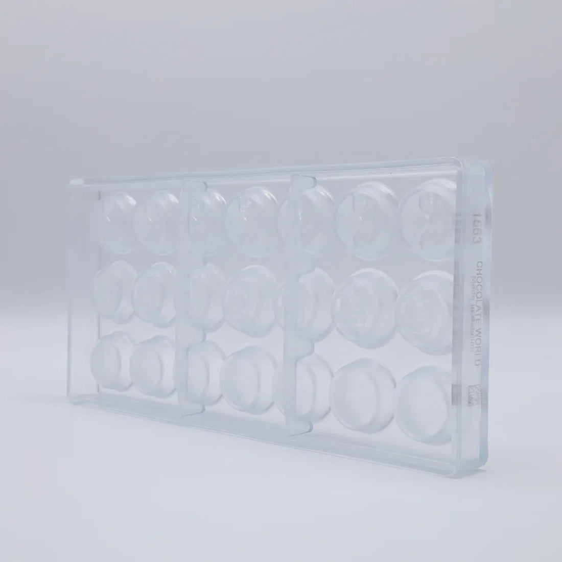 Chocolate World RM1563 / 9 g / 21 Cavities Polycarbonate Mould - Mangharam Chocolate Solutions