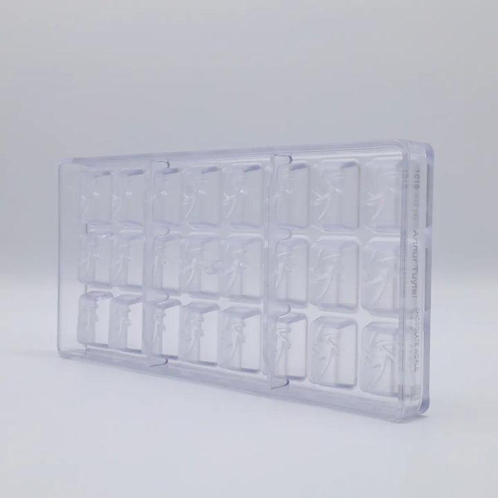 Chocolate World RM1619 / 9 g / 24 Cavities Polycarbonate Mould - Mangharam Chocolate Solutions