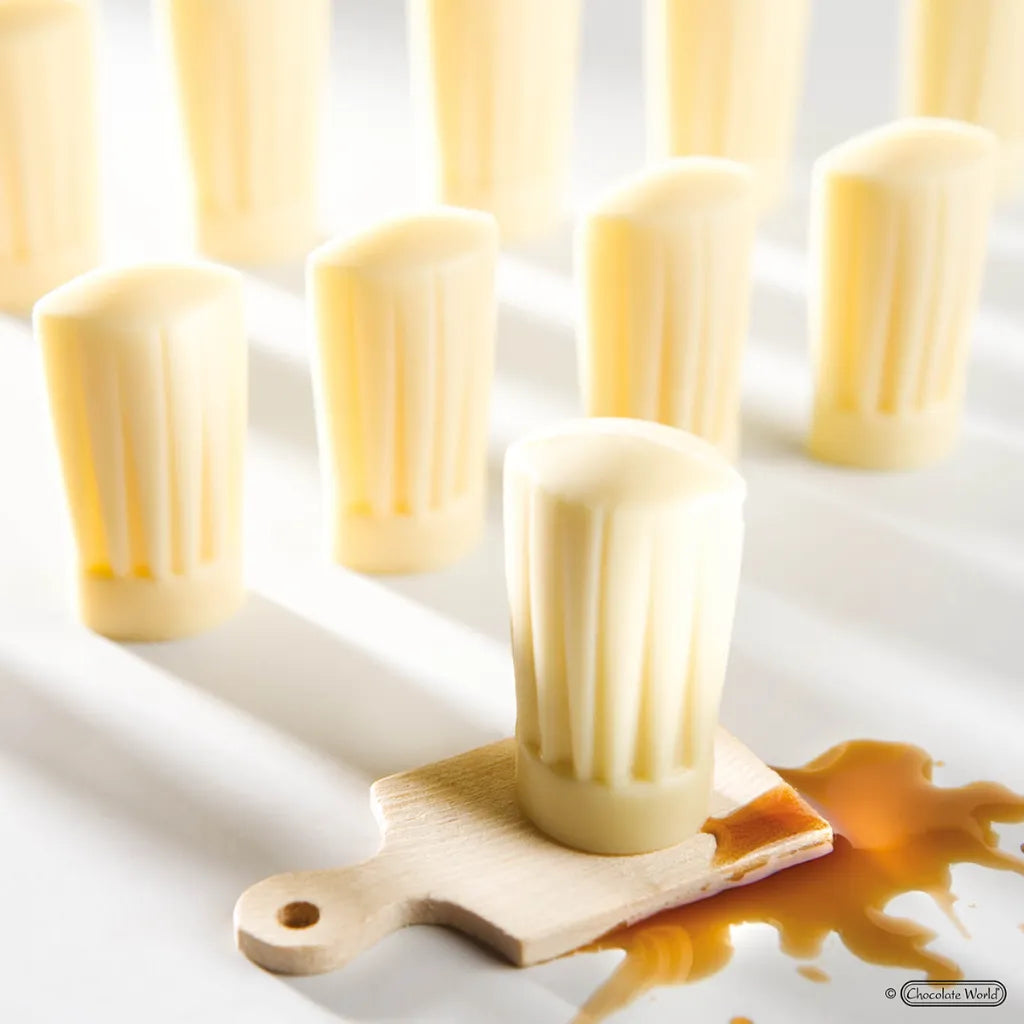 Chocolate World RM1627 / 6 g / 12 Cavities Polycarbonate Mould - Mangharam Chocolate Solutions
