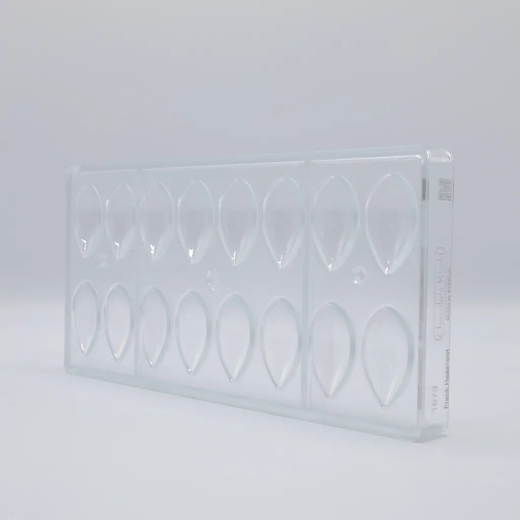 Chocolate World RM1673 / 10 g / 16 Cavities Polycarbonate Mould - Mangharam Chocolate Solutions