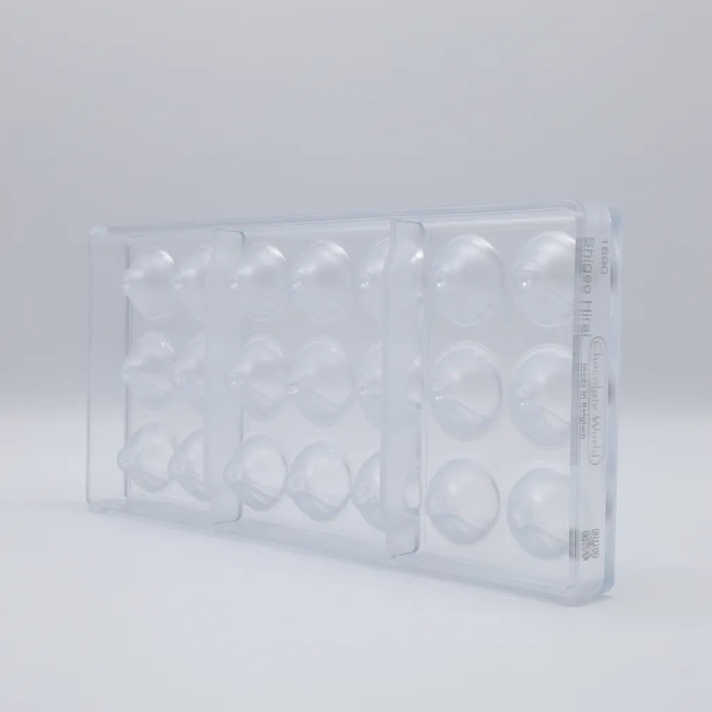 Chocolate World RM1690 / 7 g / 21 Cavities Polycarbonate Mould - Mangharam Chocolate Solutions