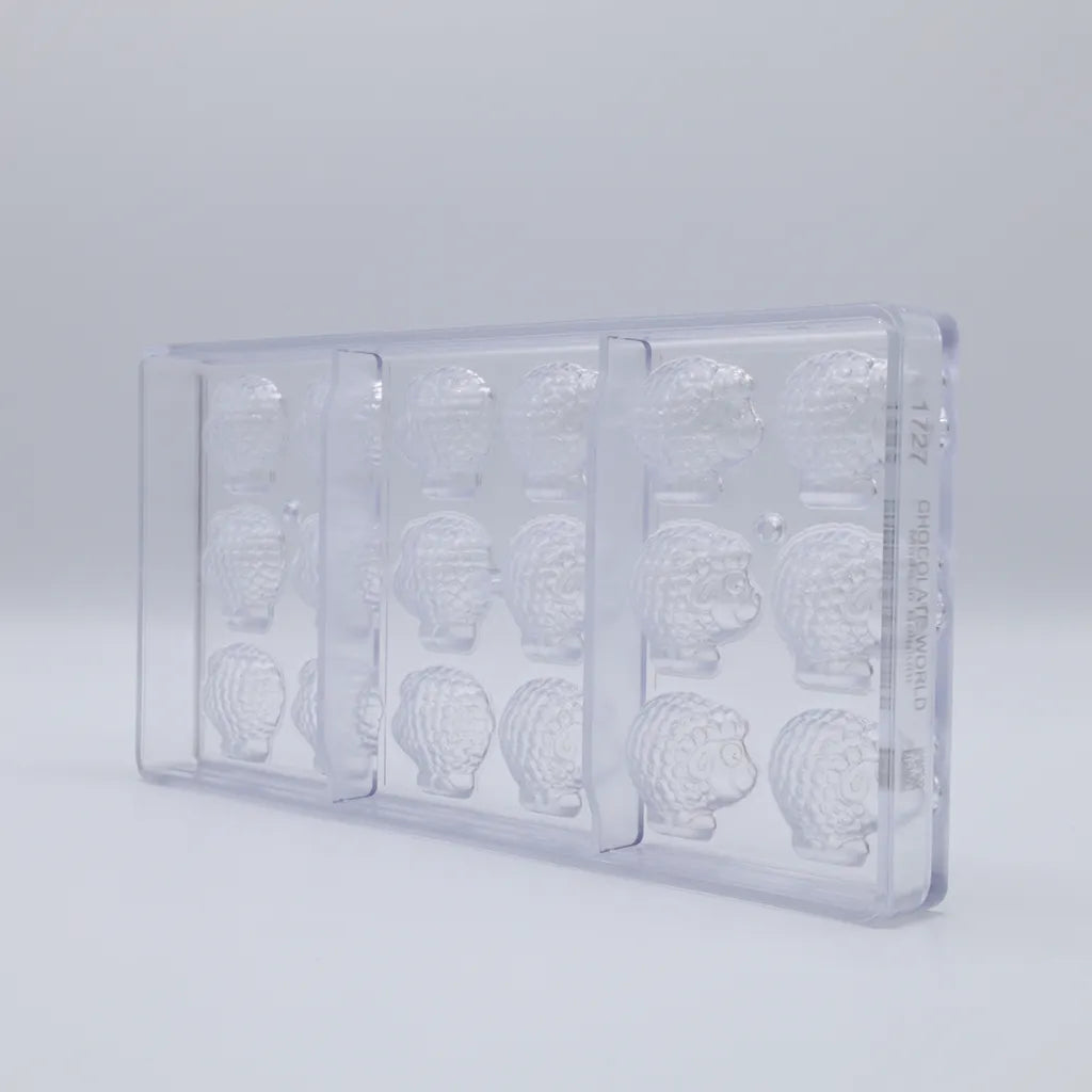 Chocolate World RM1727 / 7.5 gr / 18 cavities Polycarbonate Mould