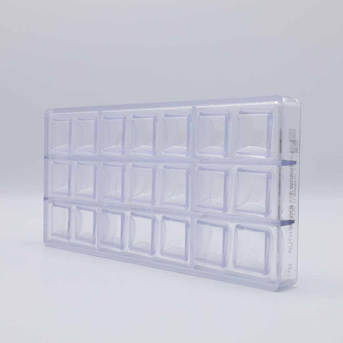 Chocolate World RM1753 / 11 g / 21 Cavities Polycarbonate Mould