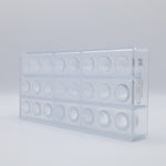 Chocolate World Polycarbonate Mould RM1761 / 10 gr / 24 cavities