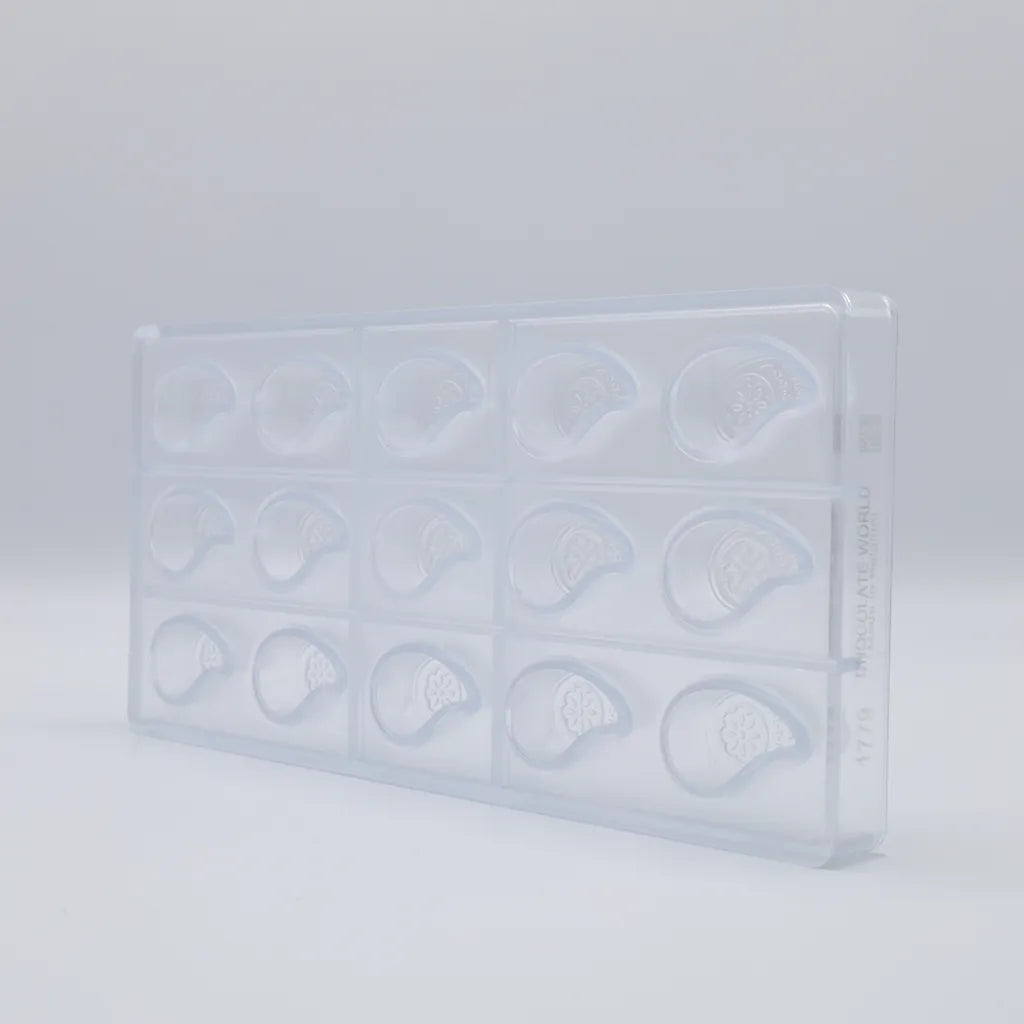 Chocolate World RM1779 / 12.5 g / 15 Cavities Polycarbonate Mould