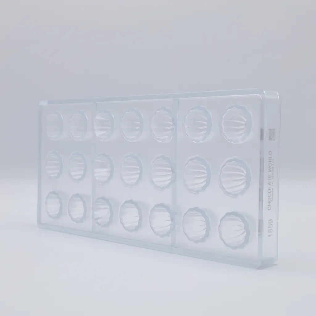 Chocolate World RM1859 / 9 g / 21 Cavities Polycarbonate Mould