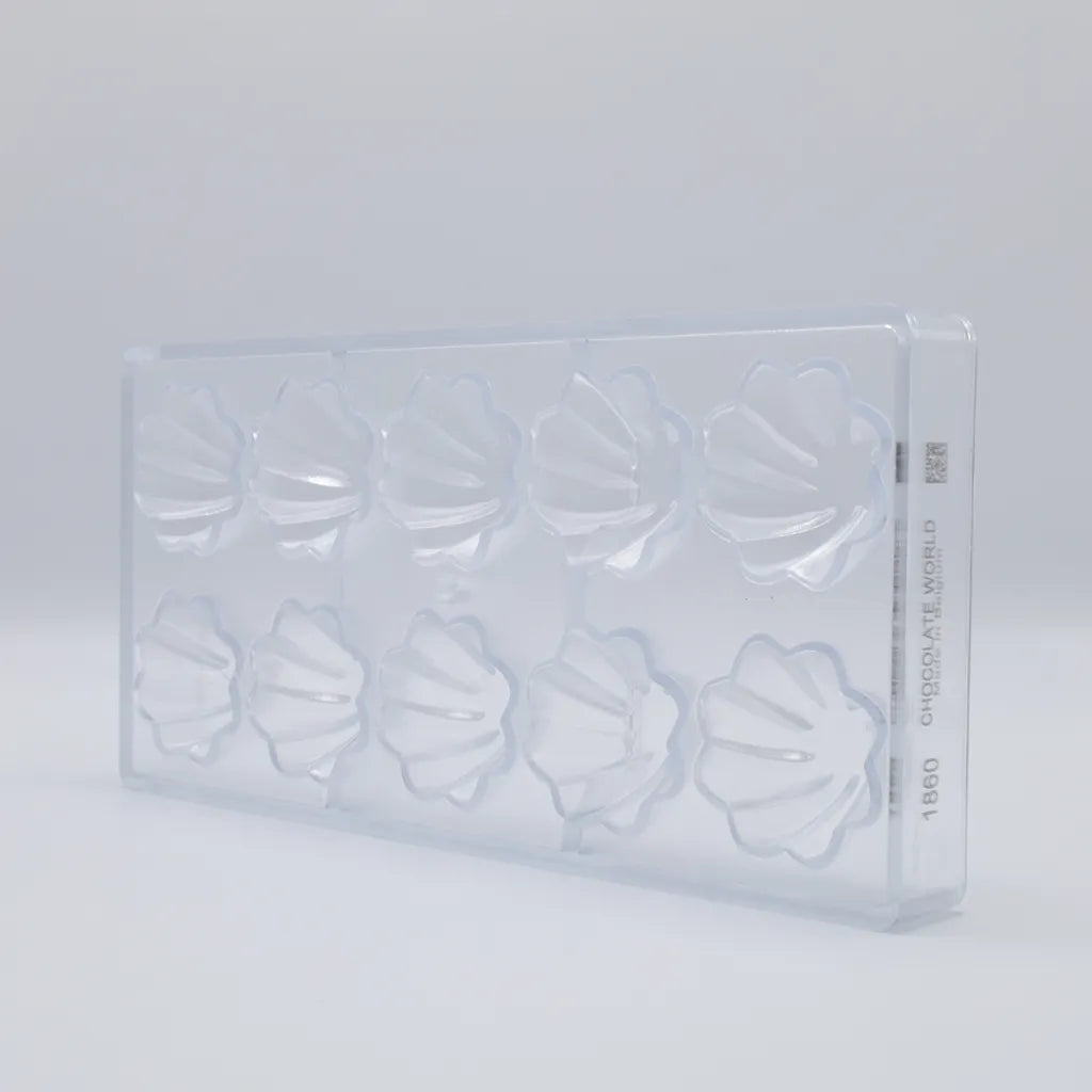 Chocolate World RM1860 / 29.5 g / 10 Cavities Polycarbonate Mould - Mangharam Chocolate Solutions