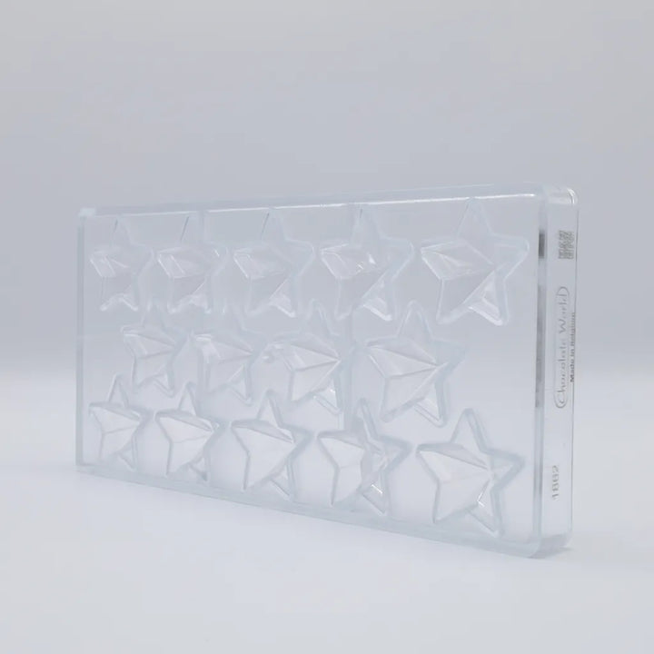 Chocolate World RM1862 / 10.5 g / 14 Cavities Polycarbonate Mould - Mangharam Chocolate Solutions