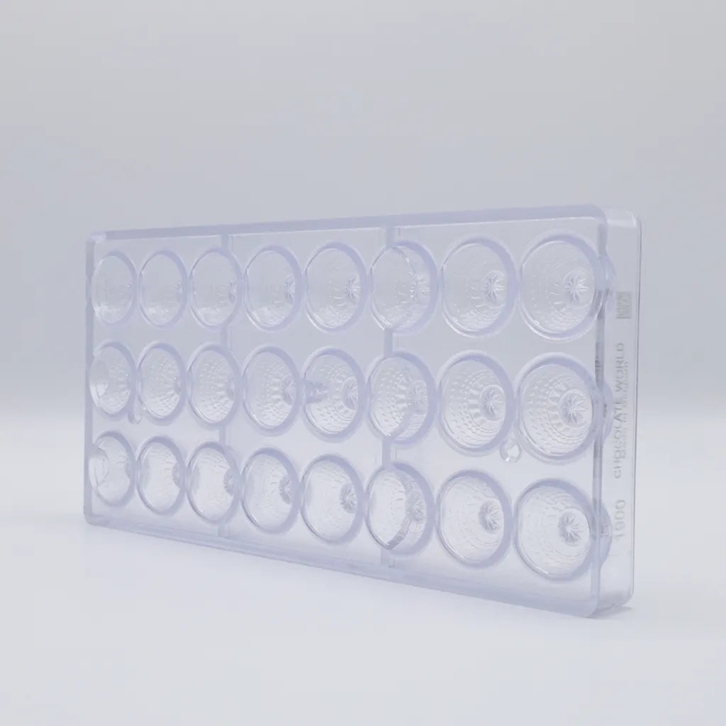 Chocolate World RM1900 / 8 g / 24 Cavities Polycarbonate Mould