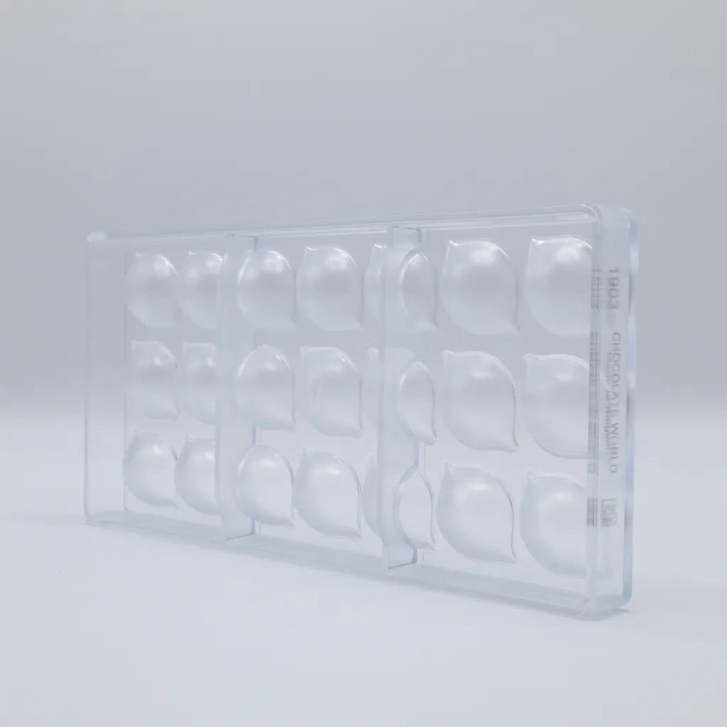 Chocolate World RM1903 / 7.5 g / 21 Cavities Polycarbonate Mould - Mangharam Chocolate Solutions