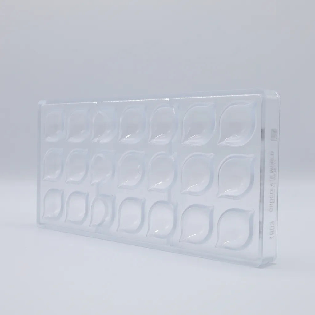 Chocolate World RM1903 / 7.5 g / 21 Cavities Polycarbonate Mould - Mangharam Chocolate Solutions