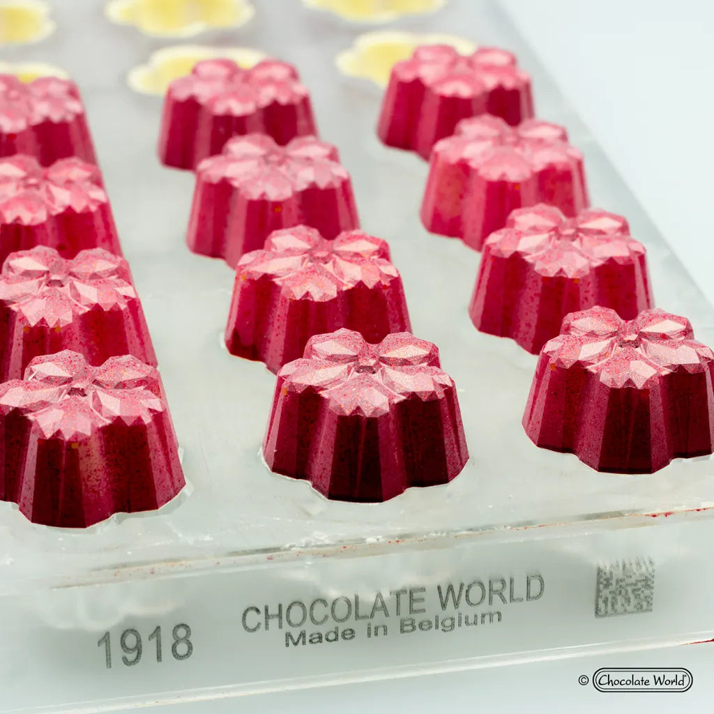 Chocolate World RM1918 / 9.5 g / 21 Cavities Polycarbonate Mould