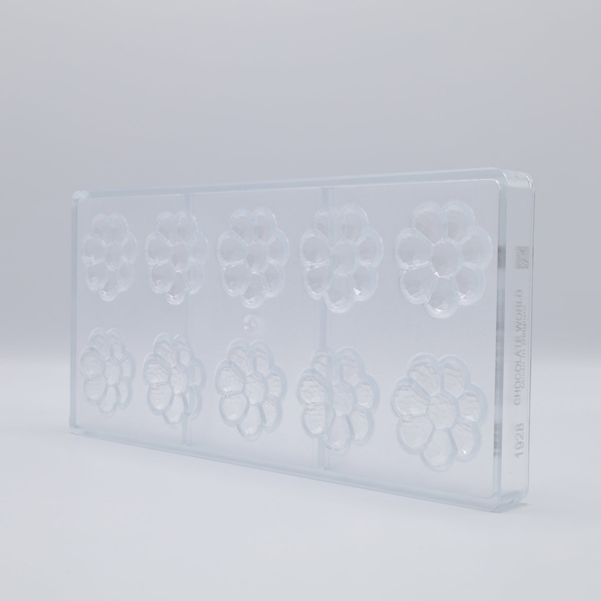 Chocolate World RM1928 / 6.5 g / 10 Cavities Polycarbonate Mould