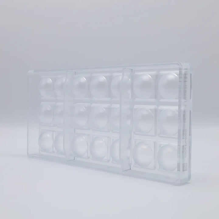 Chocolate World RM1941 / 9 g / 21 Cavities Polycarbonate Mould - Mangharam Chocolate Solutions