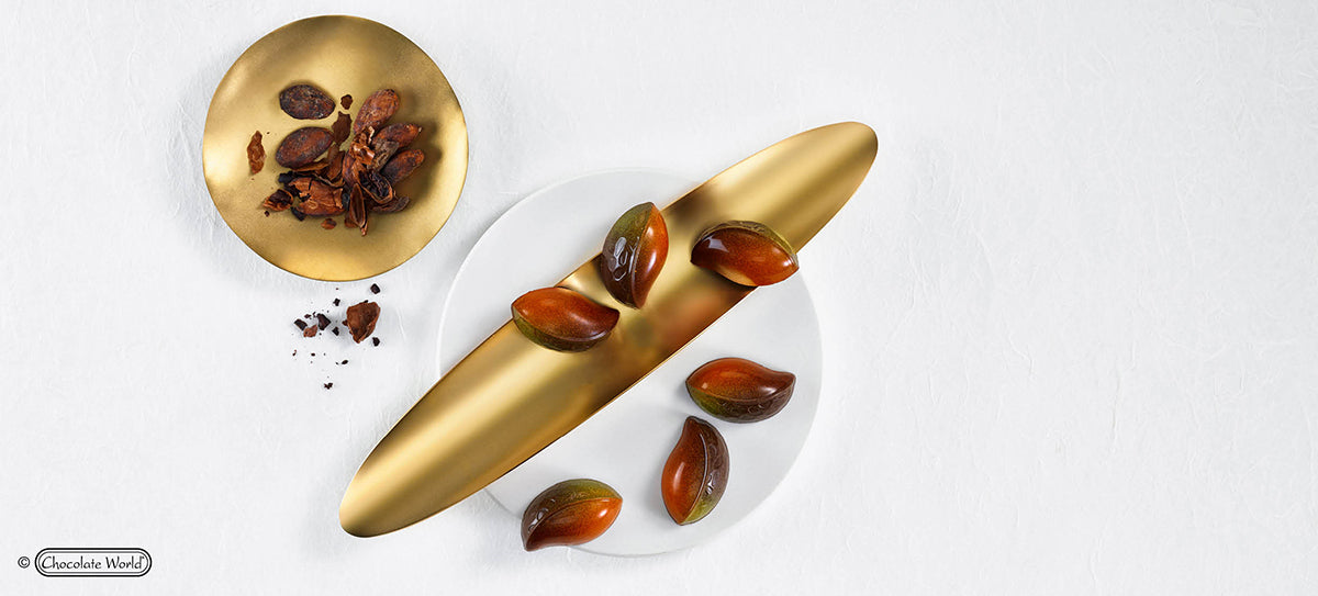 Chocolate World RM1946 / 12 g / 16 Cavities Polycarbonate Mould - Mangharam Chocolate Solutions
