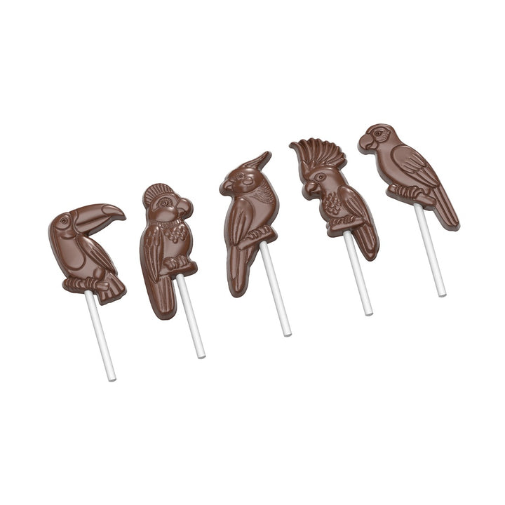 Chocolate World RM1954 / 16.5 g / 5 Cavities Polycarbonate Mould - Mangharam Chocolate Solutions