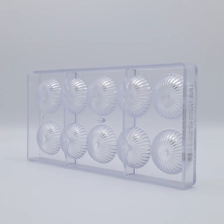 Chocolate World RM1970 / 23 g / 10 Cavities Polycarbonate Mould