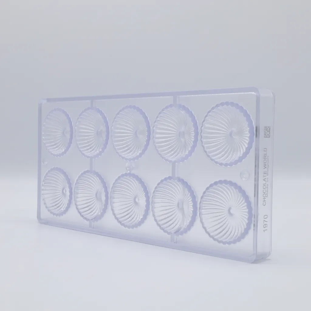 Chocolate World RM1970 / 23 g / 10 Cavities Polycarbonate Mould