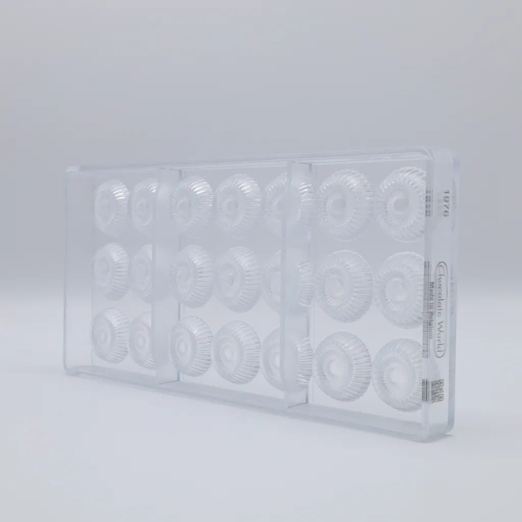 Chocolate World RM1976 / 7 g / 21 Cavities Polycarbonate Mould
