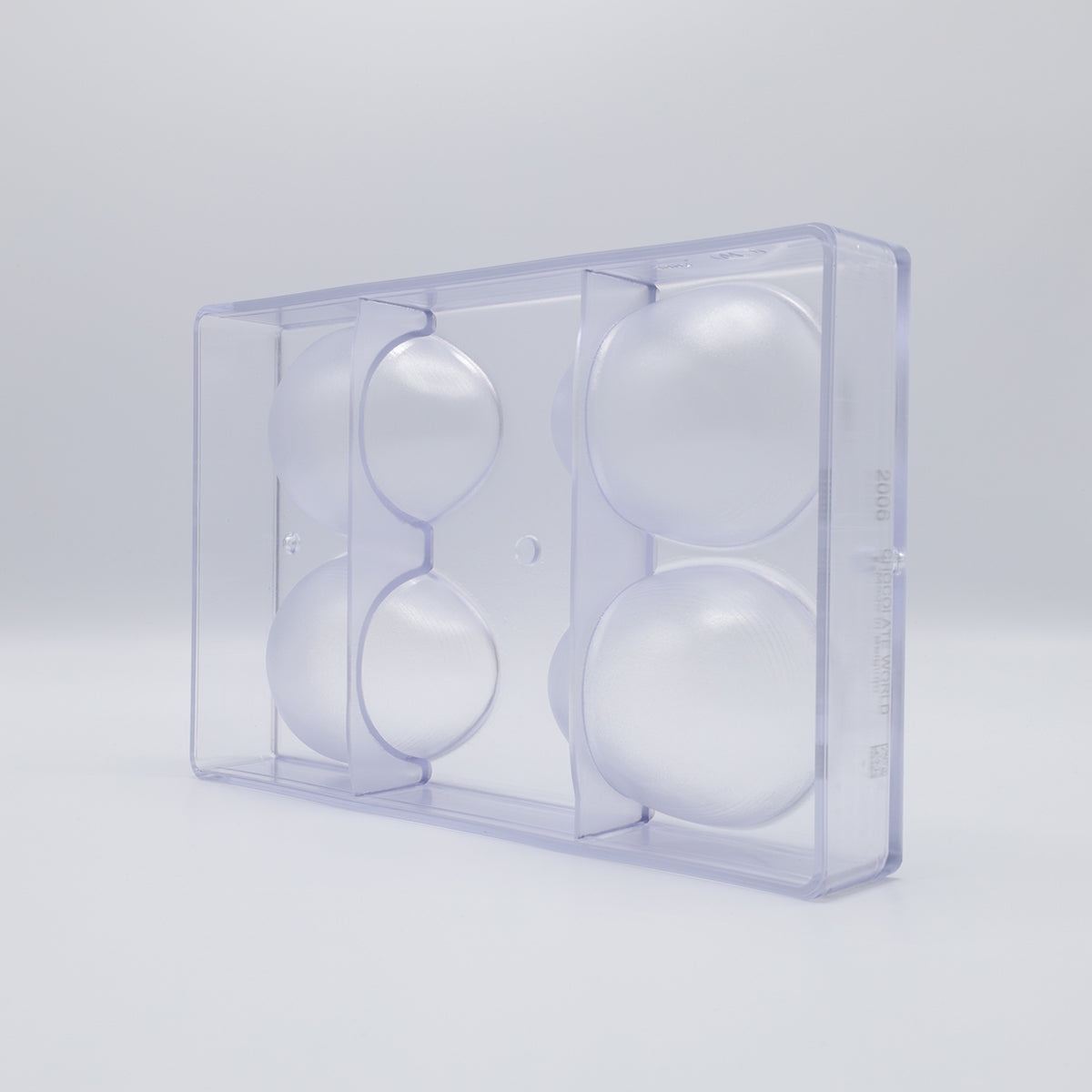 Chocolate World RM2006 / 175 g / 4 Cavities Polycarbonate Easter Egg