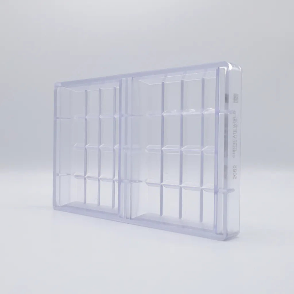 Chocolate World RM2052 / 460 g / 2 Cavities Polycarbonate Mould