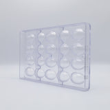 Chocolate World Polycarbonate Easter Egg Moulds RM2137 / 12 gr / 20 cavites