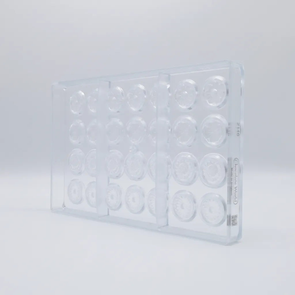 Chocolate World RM2146 / 3 g / 28 Cavities Polycarbonate Mould