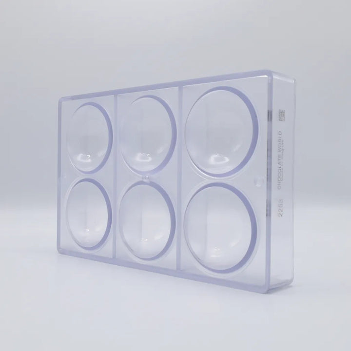 Chocolate World RM2253 / 113 g / 6 Cavities Polycarbonate Mould