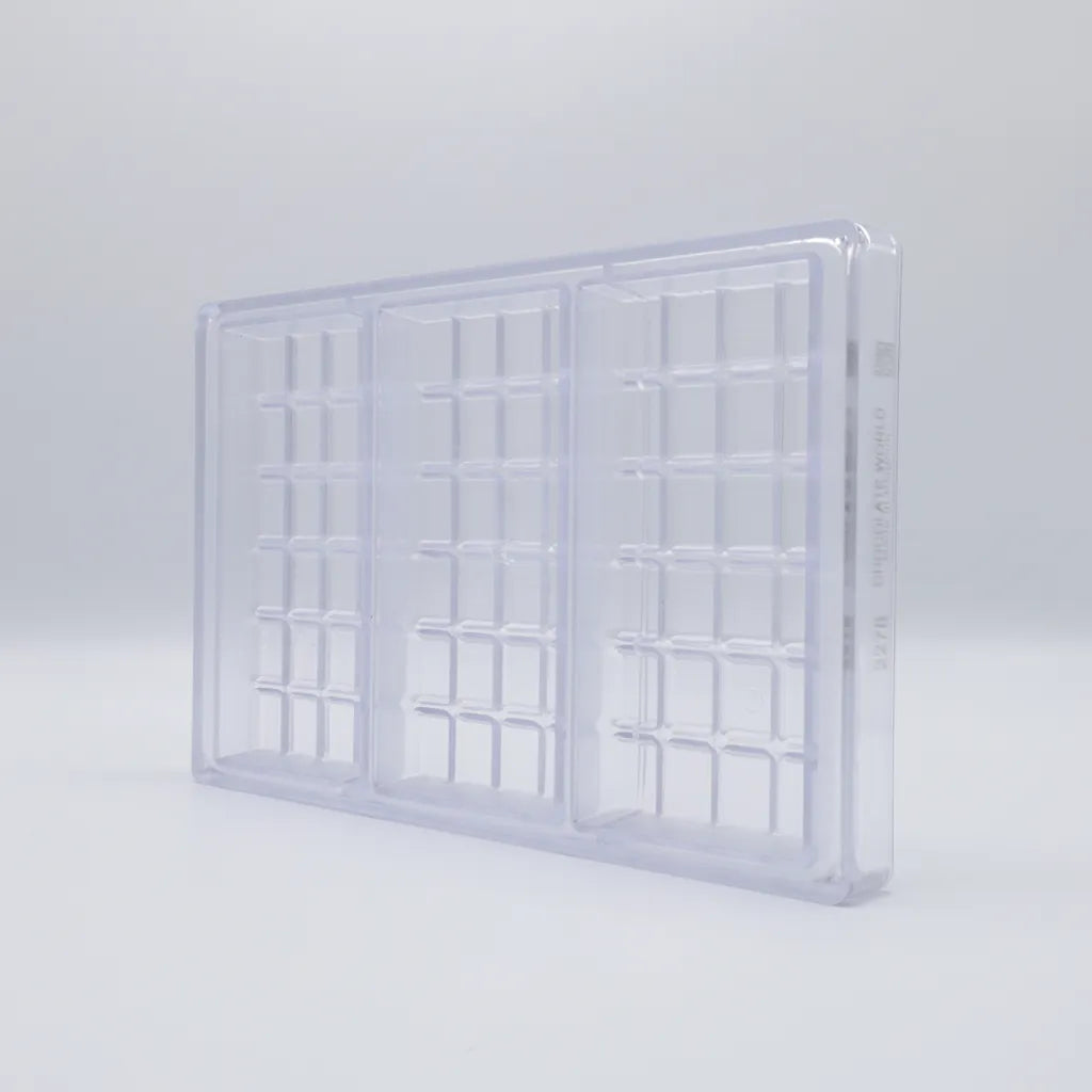 Chocolate World RM2278 / 240 gr / 3 cavities  Polycarbonate Mould