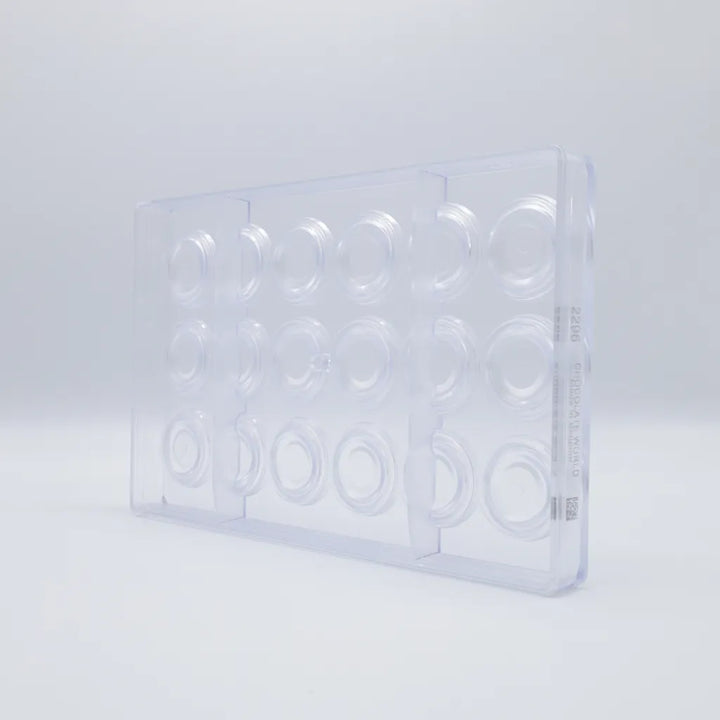 Chocolate World RM2296 / 7 g / 18 Cavities Polycarbonate Mould