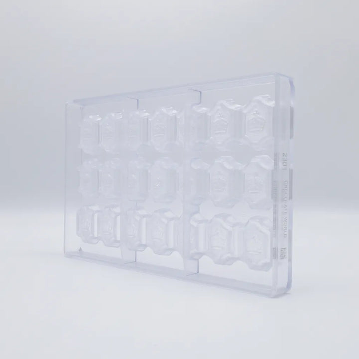 Chocolate World RM2301 / 15 g / 21 Cavities Polycarbonate Mould